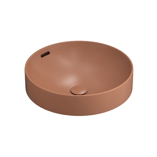 Seima Obello 371 Ceramic Basin Terracotta Silk Matte