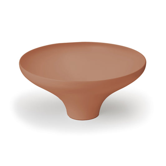 Seima Agra 430 Basin Terracotta Silk Matte