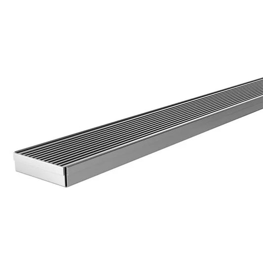 Phoenix Flat Channel Drain Hg 75 X 600Mm Outlet 65Mm Stainless Steel