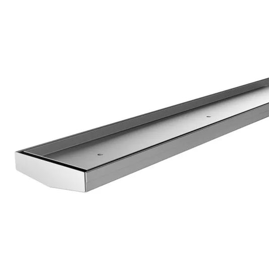 Phoenix V Channel Drain Ti 100 X 750Mm Outlet 90Mm Stainless Steel