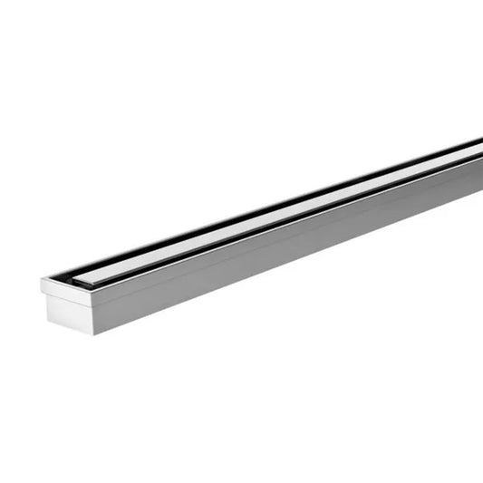 Phoenix Flat Slimline Channel Drain 30X600Mm Outlet 65Mm Stainless Steel