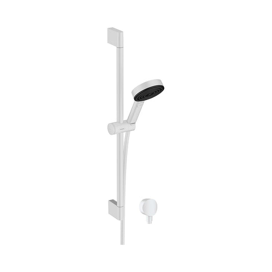 Hansgrohe Pulsify Select S Shower Set 105 3Jet Relaxation With Shower Bar 65 Cm Matte White