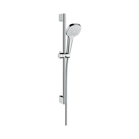 Hansgrohe Croma Select E Shower Set 110 Vario Ecosmart 9 L Min With Shower Bar 65 Cm Chrome