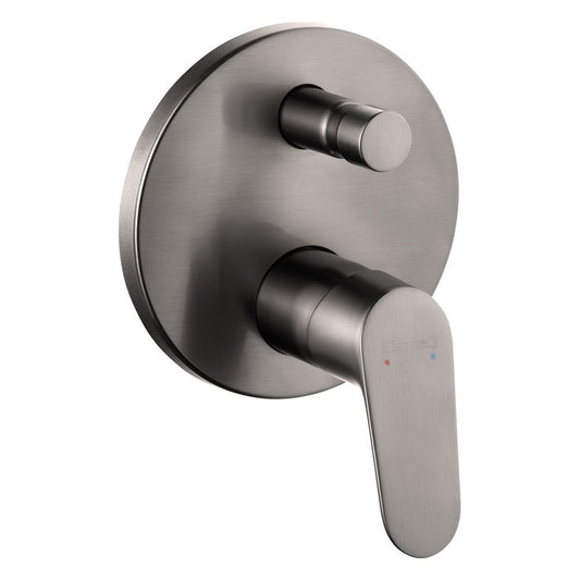 Hansgrohe Decor Single Lever Bath Mixer For Concealed Installation Brushed Black Chrome