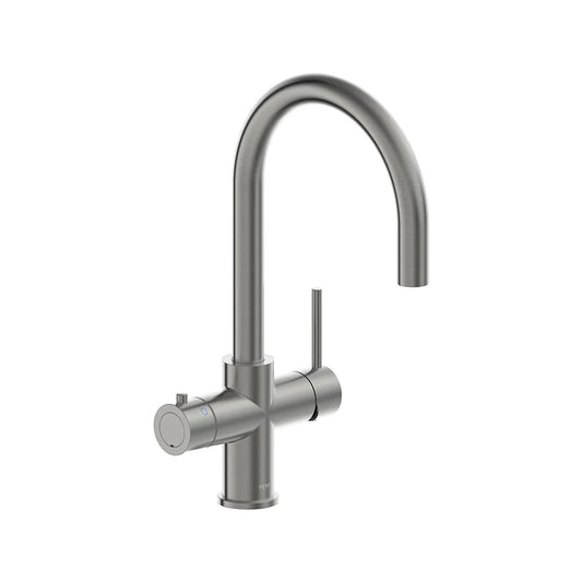 Peppy Taps 4 in 1 Boiling, Chilled Tap Gunmetal Grey