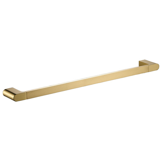 Brushed Gold Noosa 600mm Single Towel Rail