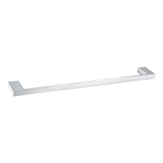 Jacob Single Towel Rail 800mm Chrome