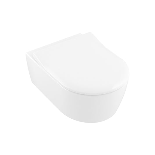 Villeroy And Boch Avento Directflush Wall Hung Toilet With Slim Seat 1