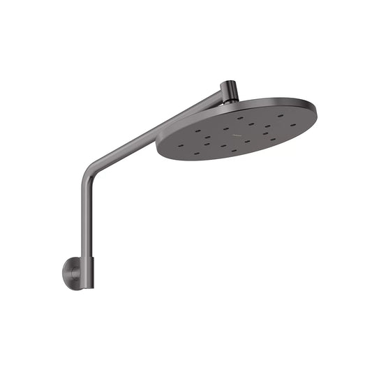 Phoenix Ormond High Rise Shower Arm And Rose Brushed Carbon