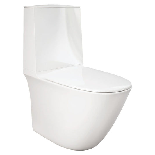 Fienza RAK Sensation Back-to-Wall Toilet Suite, P-Trap
