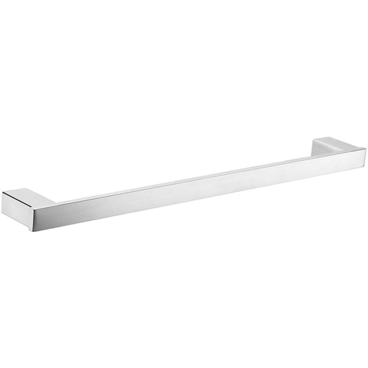 Piatto Single Towel Rail 600mm Chrome