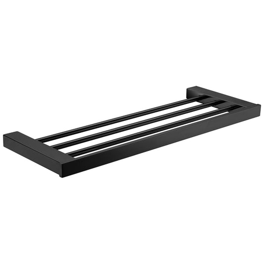 Piatto Towel Shelf 610mm Matte Black