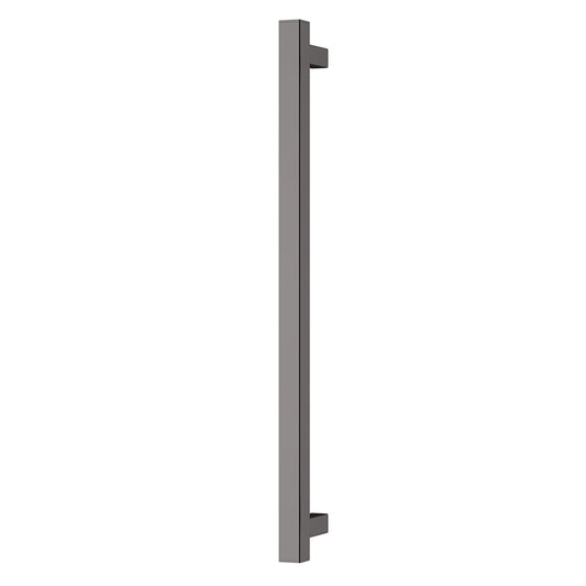 Phoenix Heated Towel Rail Square 600mm Brushed Carbon