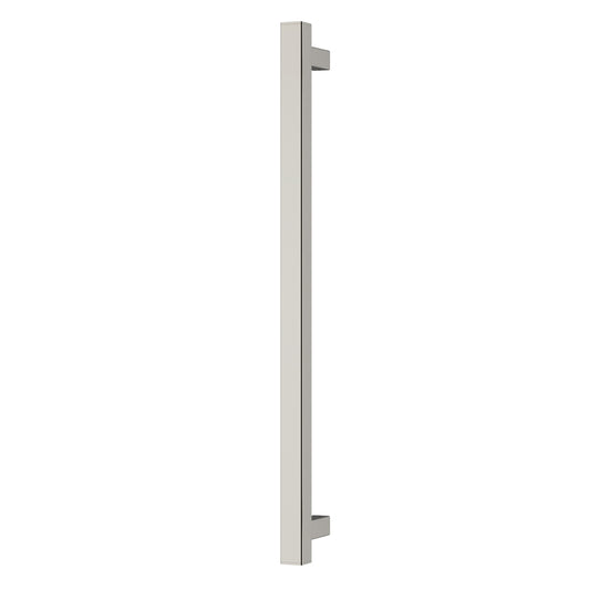 Phoenix Heated Towel Rail Square 600mm Brushed Nickel