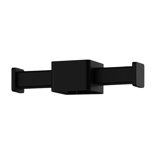 Phoenix Vertical Rail Hook Square Matte Black