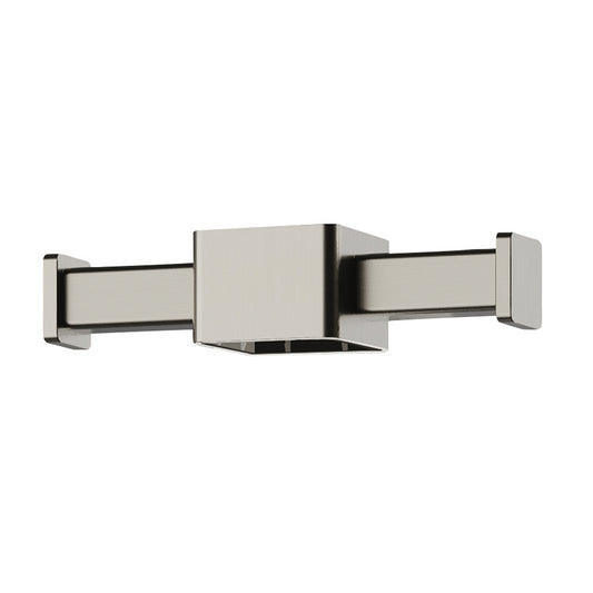 Phoenix Vertical Rail Hook Square Brushed Nickel