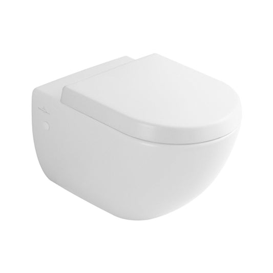 Villeroy And Boch Subway Wall Hung Toilet With Slim Seat