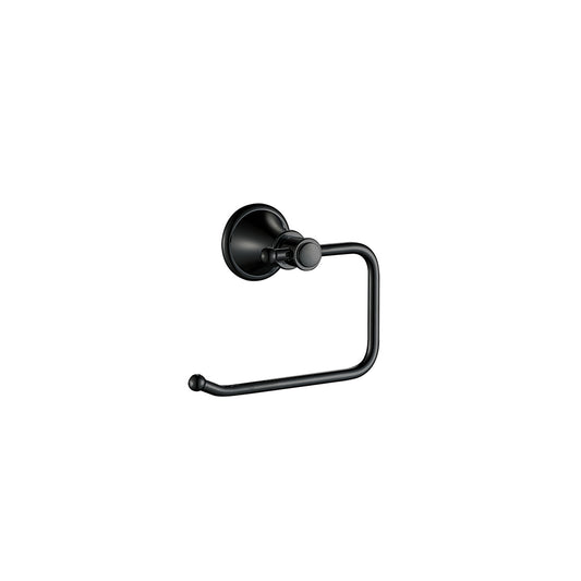 Ikon Clasico Toilet Roll Holder Matte Black
