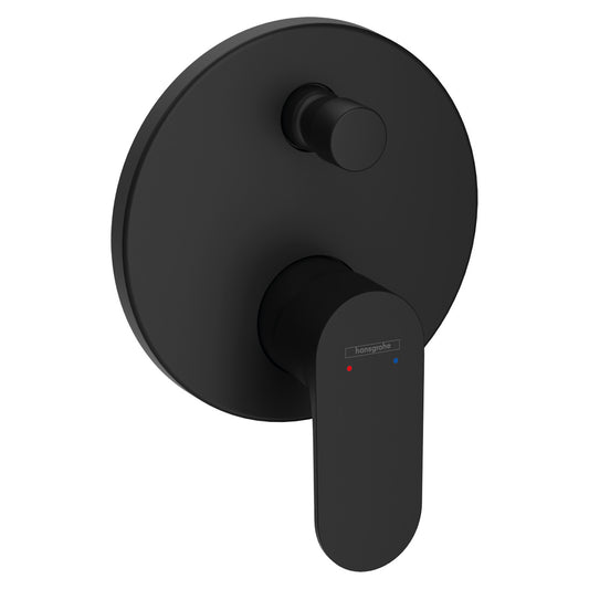 Hansgrohe Rebris S Single Lever Bath Mixer Matte Black