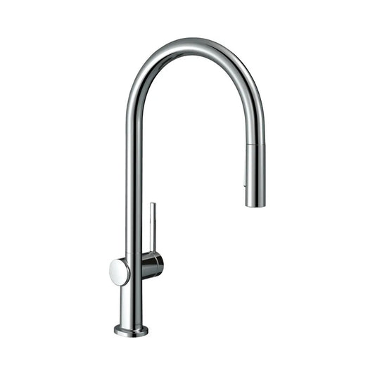 Hansgrohe Talis M54 Kitchen Mixer 210 Pull Out Spout 2Jet Chrome