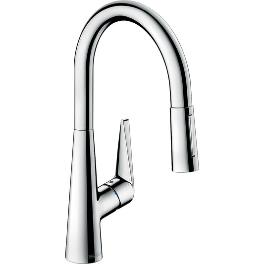 Hansgrohe Talis M51 Single lever kitchen mixer 200, pull-out spray, 2jet - Chrome