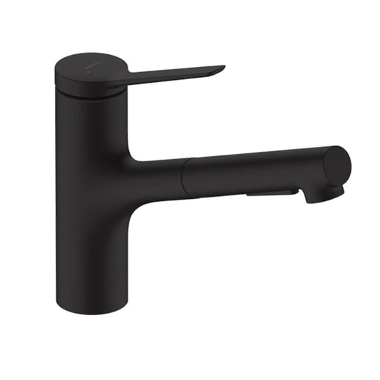 Copy Of Hansgrohe Metris Select M71 Single Lever Kitchen Mixer 320 Pull Out Spray 2Jet Sbox Chrome