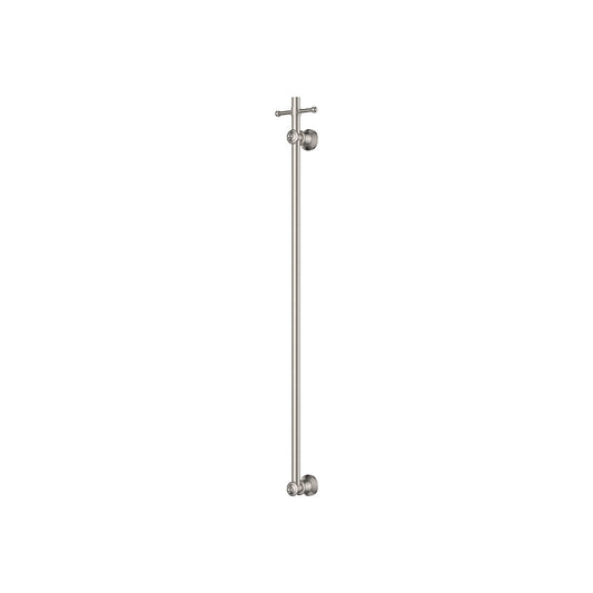 Fienza Lillian Vertical Heated Towel Rail 93 x 1000mm Brushed Nickel