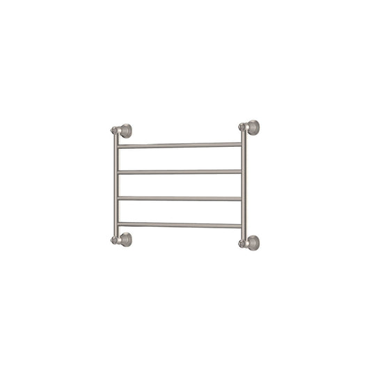 Fienza Lillian Heated Towel Rail 600 x 450mm Brushed Nickel
