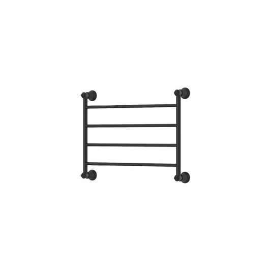 Fienza Lillian Heated Towel Rail 600 x 450mm Matte Black