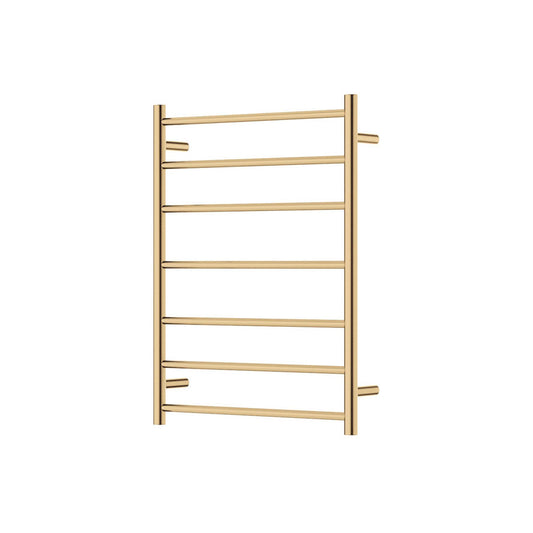 Fienza Isabella Heated Towel Rail 600 x 800mm Urban Brass