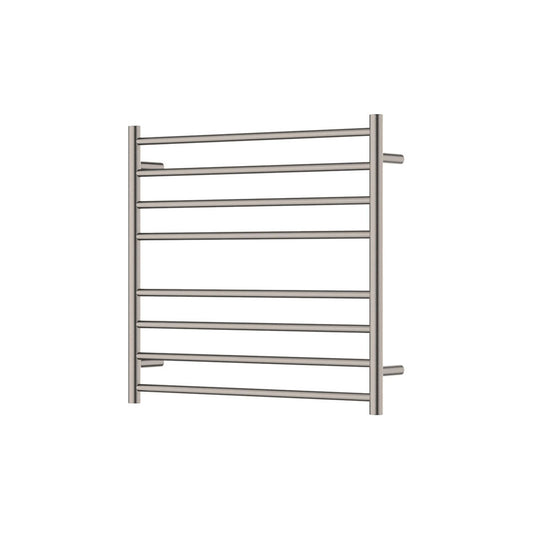 Fienza Isabella Heated Towel Rail 750 x 750mm Brushed Nickel