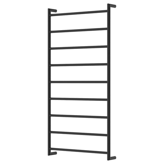 Fienza Kaya Heated Towel Rail 600 x 1200mm Matte Black