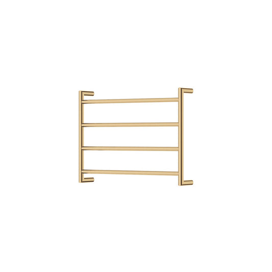 Fienza Kaya Heated Towel Rail 600 x 450mm Urban Brass
