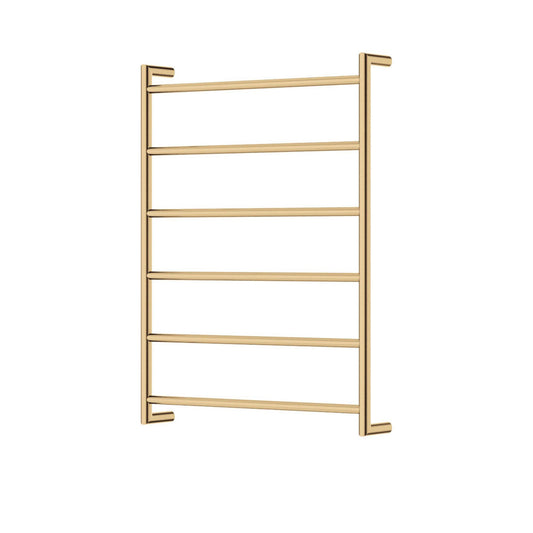Fienza Kaya Heated Towel Rail 600 x 800mm Urban Brass