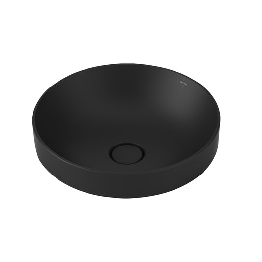 Caroma Liano Ii 400Mm Round Inset Basin Matte Black