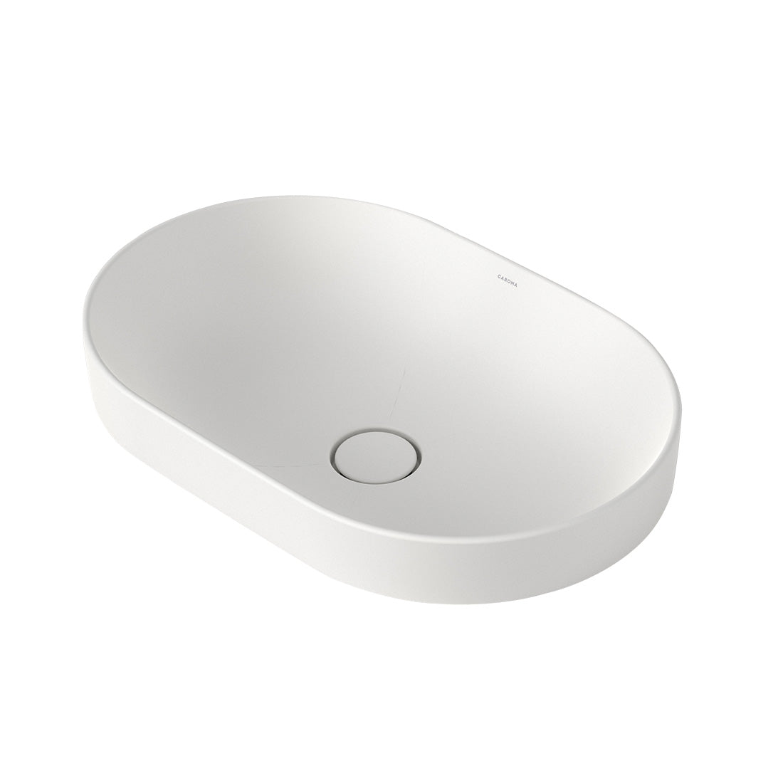Track Inset Basin Caroma Liano II 530mm Pill Inset Basin Matte White – Cook & Bathe