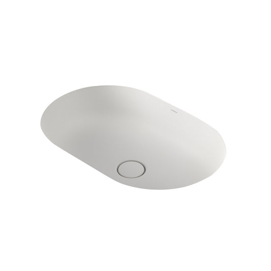 Caroma Liano Ii 580Mm Pill Under Over Counter Basin Matte White