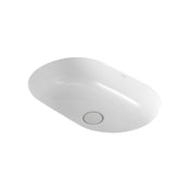 Caroma Liano Ii 580Mm Pill Under Over Counter Basin White