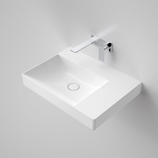 Caroma Urbane Ii Right Hand Shelf Wall Basin No Tap Hole