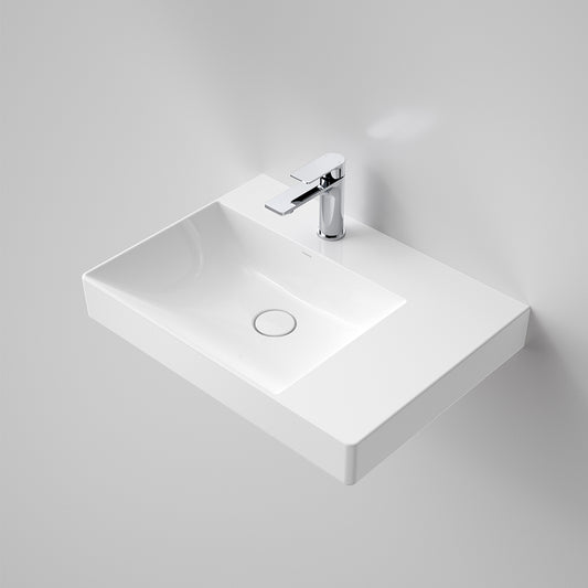 Caroma Urbane Ii Right Hand Shelf Wall Basin 1 Tap Hole