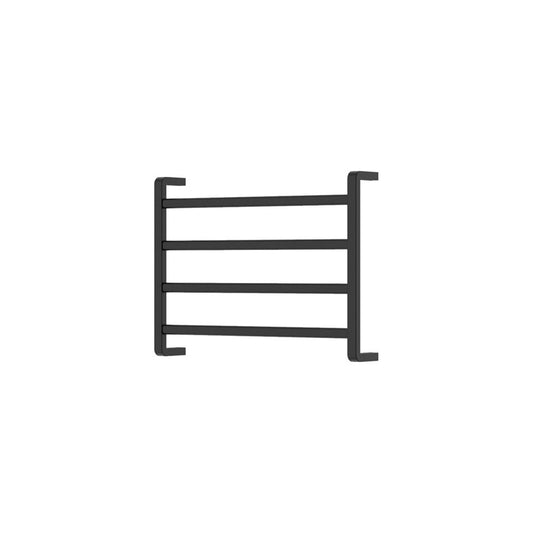 Fienza Koko Heated Towel Rail 600 x 450mm Matte Black