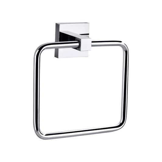 Cuadro Towel Ring Chrome
