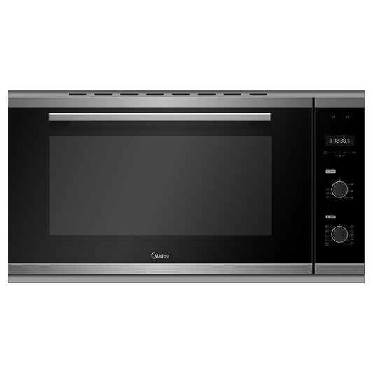 Midea 90cm Built-In Oven Black & Stainless Steel
