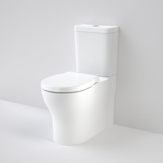 Caroma Opal Cleanflush Easy Height Wall Faced Close Coupled Suite With Double Flap Seat