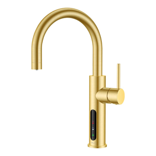 Alia X51 Instant Hot Filtered Water Tap, Brushed Gold