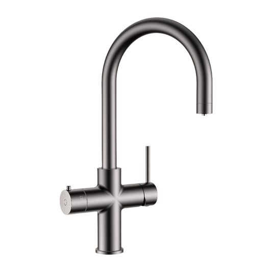 Alia 4-in-1 Instant Hot and Cold Filtered Water Tap, Gunmetal Grey