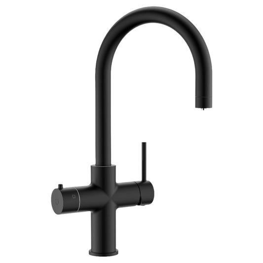 Alia 4-in-1 Instant Hot and Cold Filtered Water Tap, Matte Black