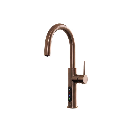 Alia X51 Instant Hot and Cold Filtered Water Tap, Satin Bronze