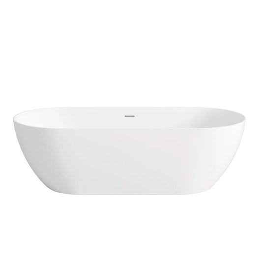Otti Attica Manolo Bath with Overflow 1700mm Matte White