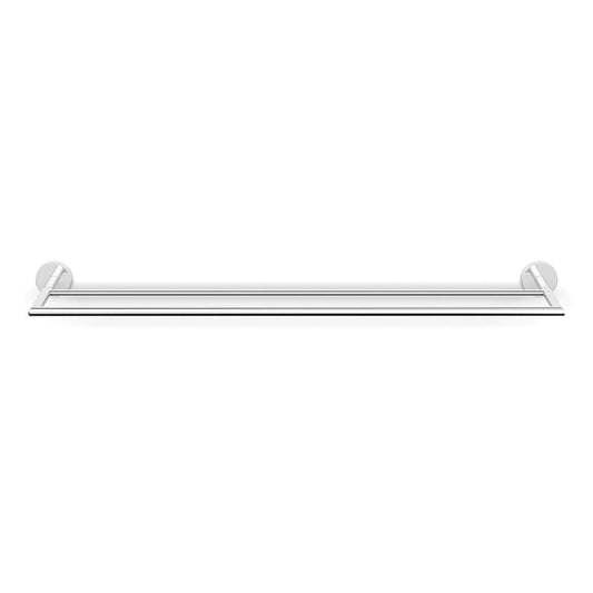 Argent Focus Double Towel Rail 800mm Chrome